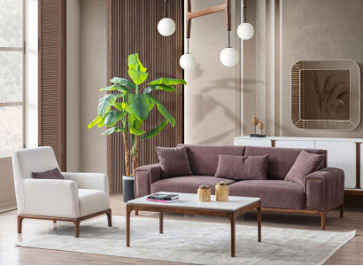 Living room Set 3+1 Seater Coffee table Sofa set Armchair Modern Design